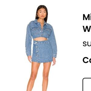 Superdown Mika Button Front Dress